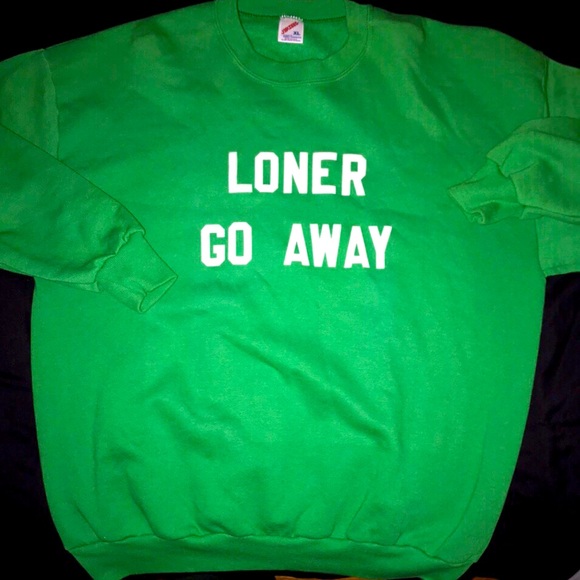 Vintage “Loner Go Away” Crewneck - Picture 1 of 3